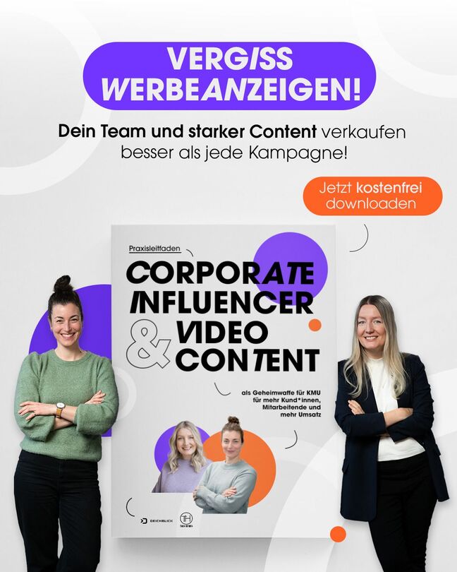 Kristiane Adam und Tabea Herrera präsentieren das Whitepaper zu LinkedIn Corporate Influencer & Video Content